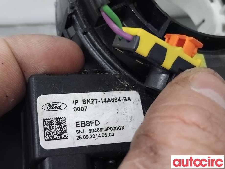 Airbag slepering til Ford Transit Custom 2013-2023 (Type I)  (FORD|1782330||BK2T-14A664-BA)