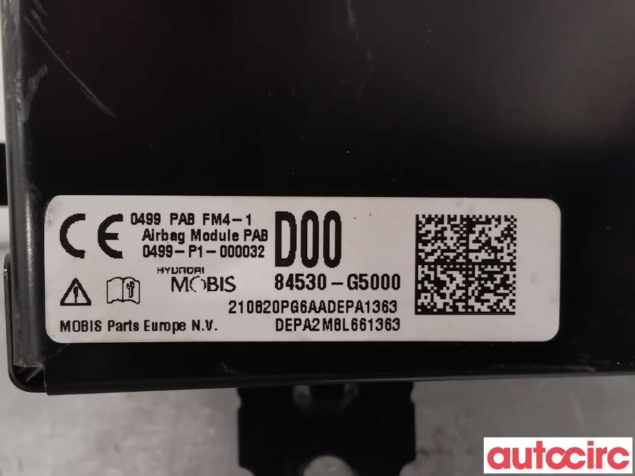Airbag passasjer til Kia Niro 2021-->>  (KIA|84530G5000||84530-G5000)