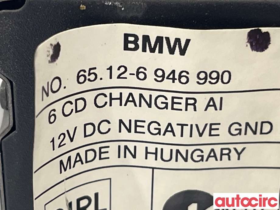 Bilstereo CD-veksler til BMW X5 2000-2006 (E53) (E53) (BMW|65126946989)
