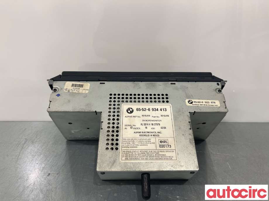 Bilstereo til BMW X5 2000-2006 (E53) (E53) (BMW|65526988771)