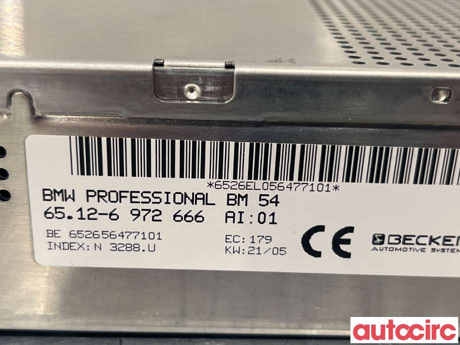 Bilstereo til BMW X5 2000-2006 (E53) (E53) (BMW|65126976963)