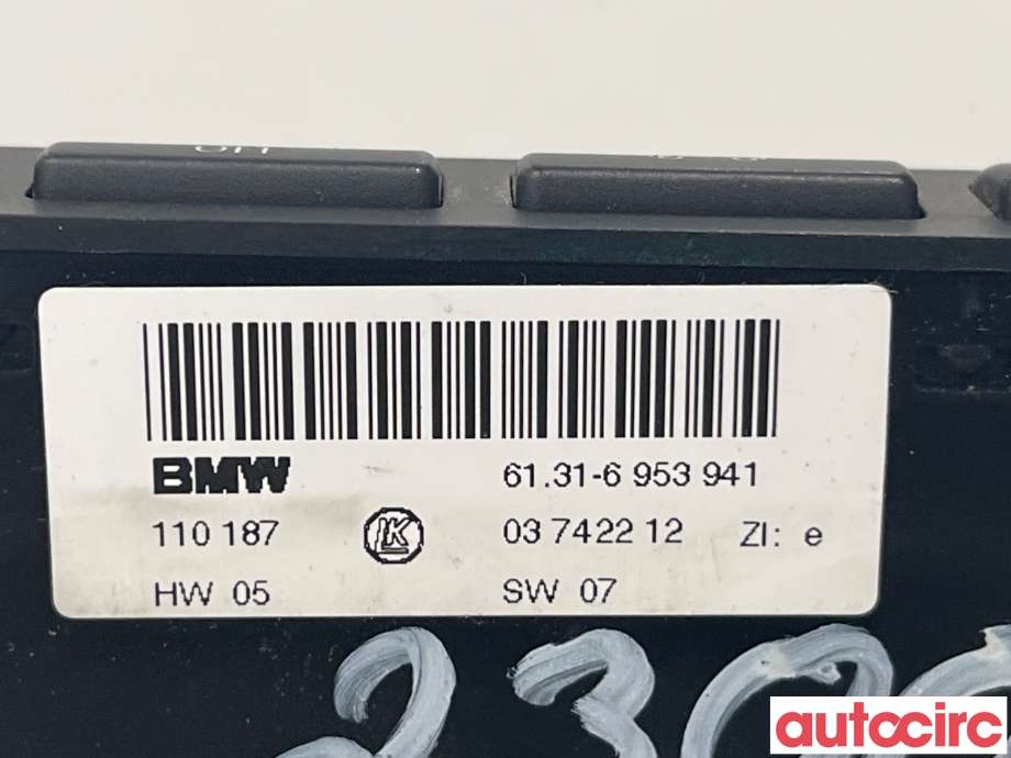 Bryter setevarme til BMW X5 2000-2006 (E53) (E53) (BMW|61316949441)