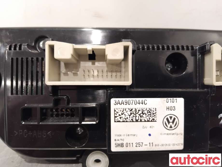 Varmeapparat betjening til VW Passat 2011-2015 (B7) (B7) (VOLKSWAGEN|3AA907044BB|5HB011257-11|3AA907044CK)
