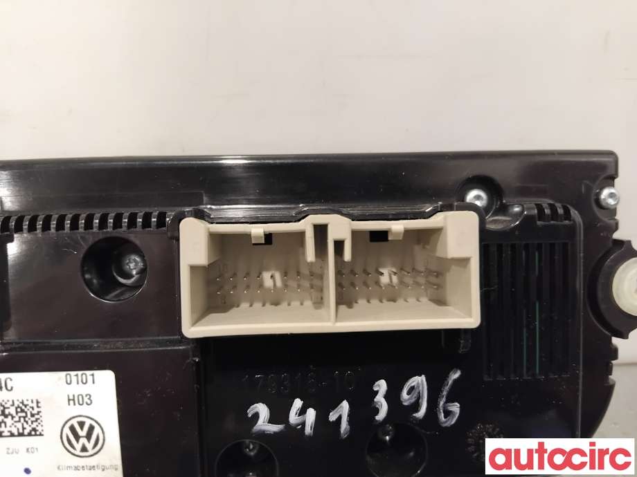 Varmeapparat betjening til VW Passat 2011-2015 (B7) (B7) (VOLKSWAGEN|3AA907044BB|5HB011257-11|3AA907044CK)