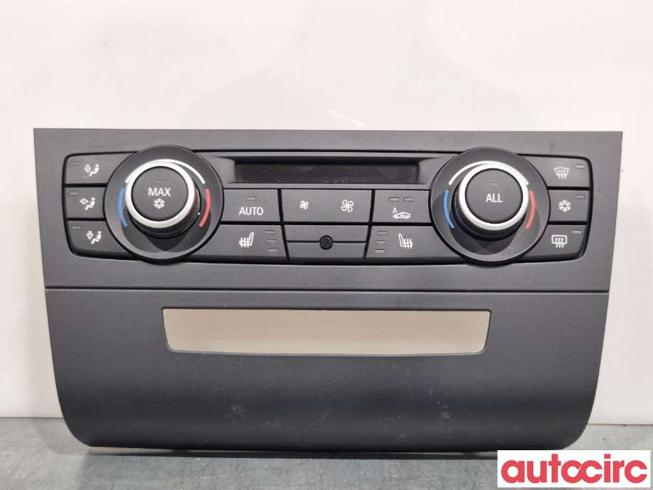Varmeapparat betjening til BMW 1-Serie 2004-2011 (E81/E82/E87/E88) (E81/E82/E87/E88) (BMW|64119292262|A2C53430697|64119250393)