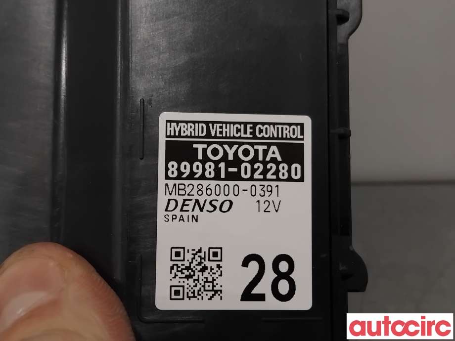Styreenhet diverse til Toyota Corolla 2019-->> (TOYOTA|8998102280|MB286000-0391|89981-02280)