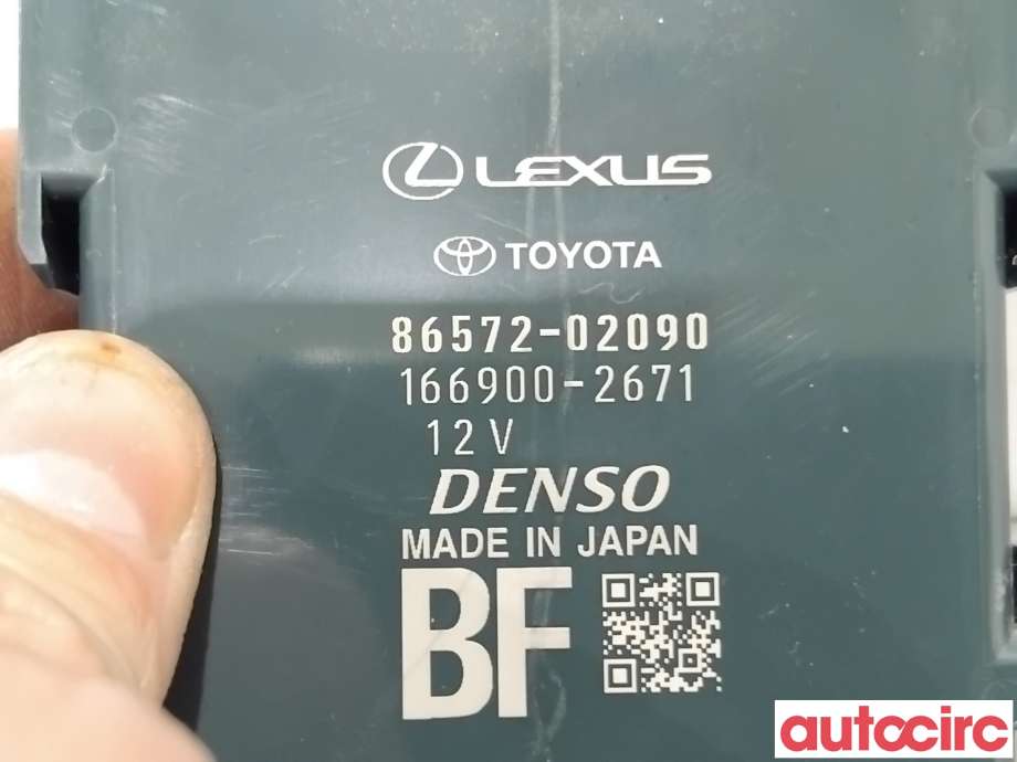 Styreenhet diverse til Toyota Corolla 2019-->> (TOYOTA|8657202090|166900-2671|86572-02090)
