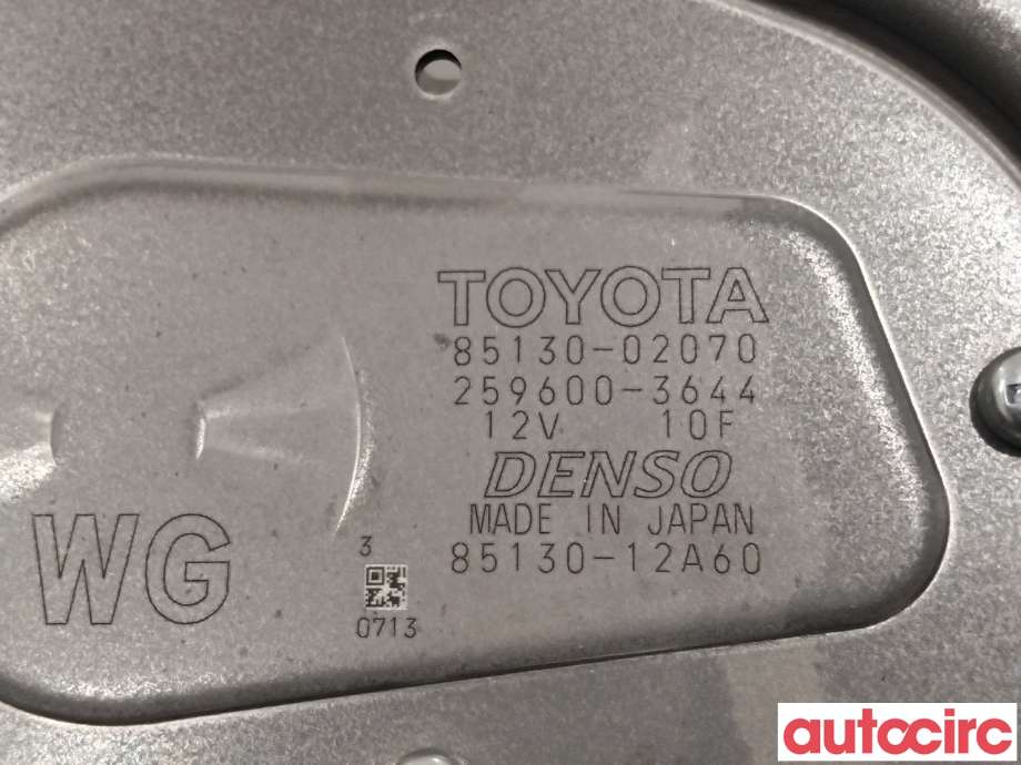 Viskermotor bakrute til Toyota Corolla 2019-->>  (TOYOTA|8513002070|259600-3644|85130-02070)