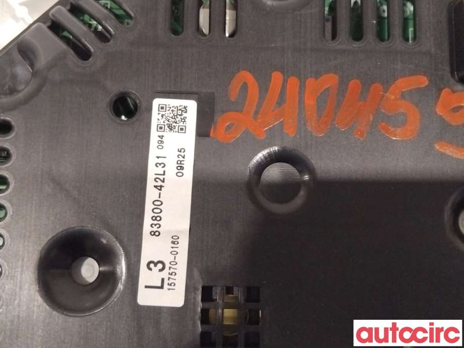 Instrumentpanel til Toyota RAV4 2013-2015 (Type IV, Fase 1)  (TOYOTA|8380042L31|)