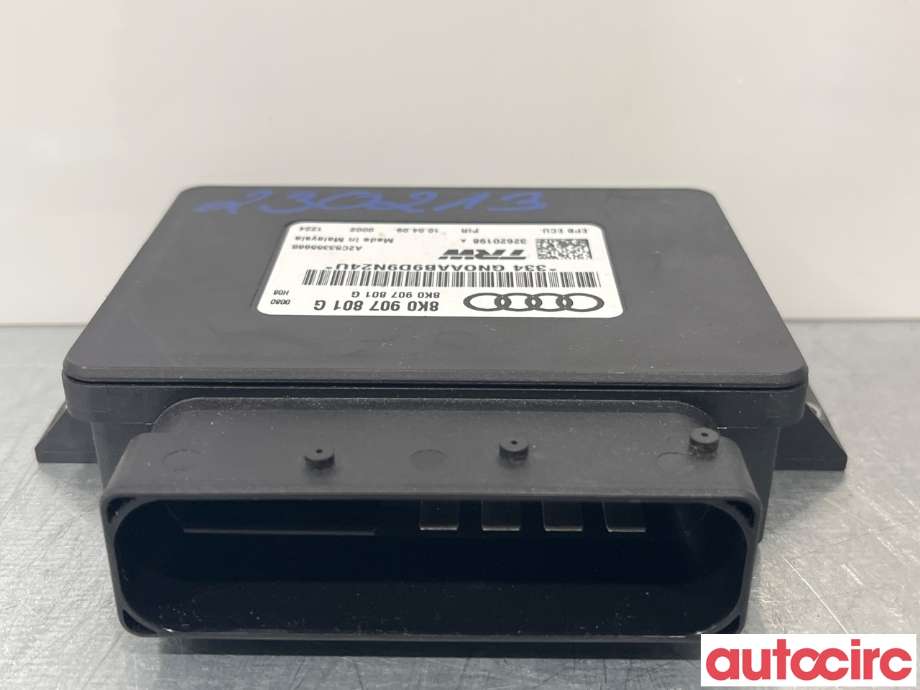 Styreenhet elektrisk parkbrems (EPB - Electric Parking Brake) til Audi Q5 2008-2012 (Type I, Fase 1)  (AUDI|8K0907801H|A2C53355665|8K0907801G)