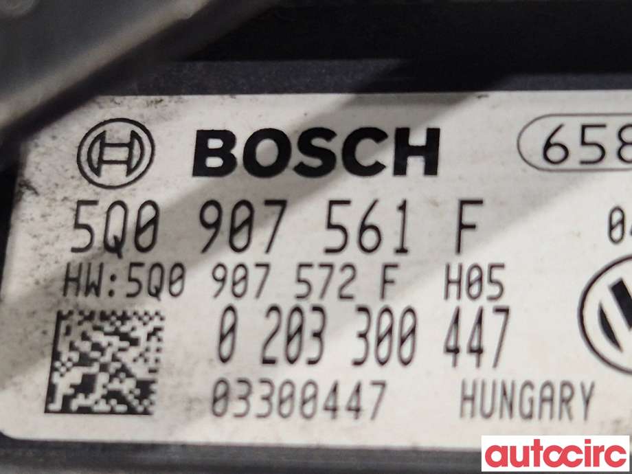 Sensor radar til VW e-Golf 2014-2017 (Fase 1)  (VOLKSWAGEN|5Q0907561F|5Q0907561D)