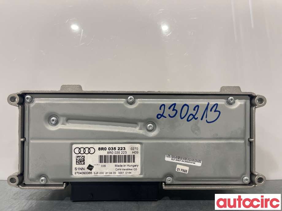Bilstereo forsterker til Audi Q5 2008-2012 (Type I, Fase 1)  (AUDI|8R0035223)