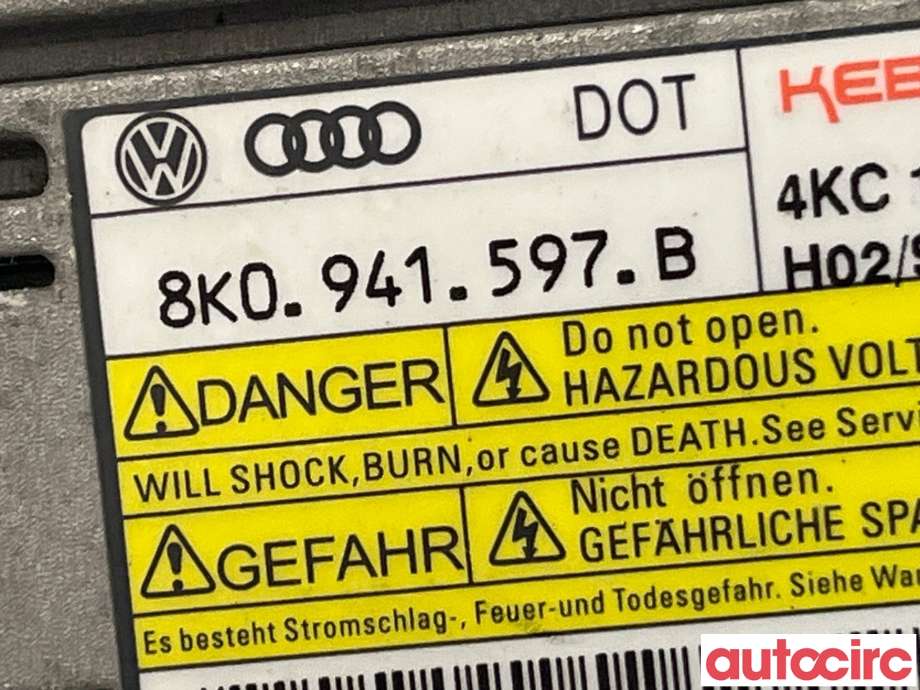 Styreenhet xenon/ballast til VW Passat 2011-2015 (B7) (B7) (VOLKSWAGEN|8K0941597B)