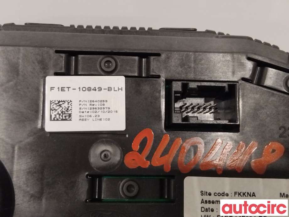 Instrumentpanel til Ford C-Max 2015-2019 (Type II, Fase 2)  (FORD|2303630|F1ET-10849-BLX|)