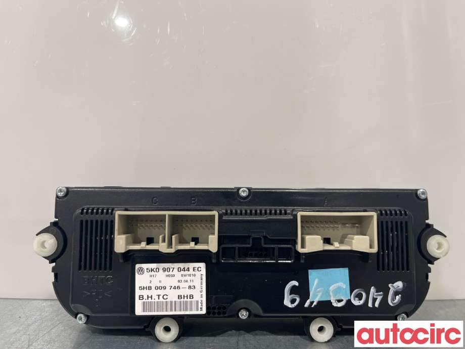 Varmeapparat betjening til VW Passat 2011-2015 (B7) (B7) (VOLKSWAGEN|5K0907044GM||5K0907044HD)