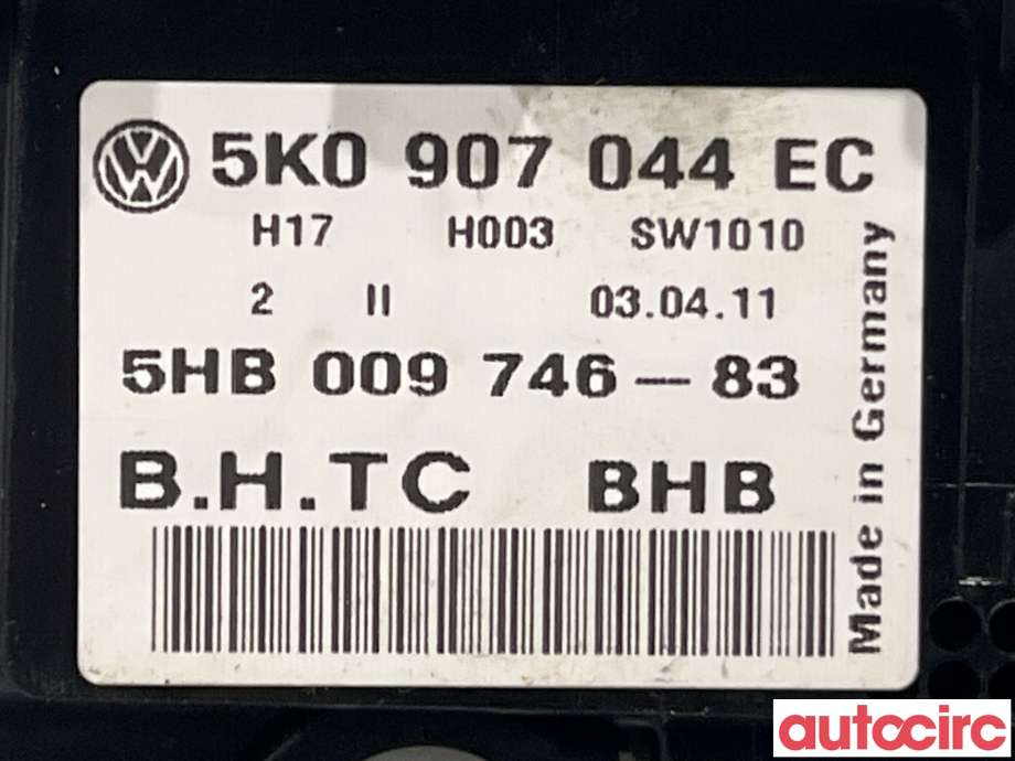 Varmeapparat betjening til VW Passat 2011-2015 (B7) (B7) (VOLKSWAGEN|5K0907044GM||5K0907044HD)