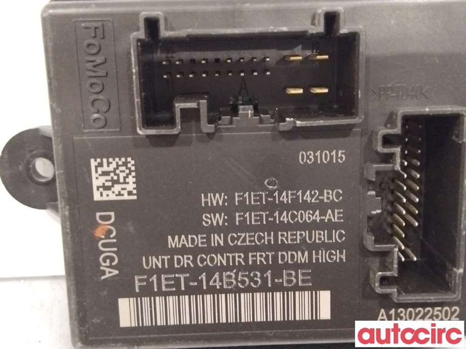 Styreenhet dør venstre foran til Ford C-Max 2015-2019 (Type II, Fase 2)  (FORD|2095148||F1ET-14B531-BG)