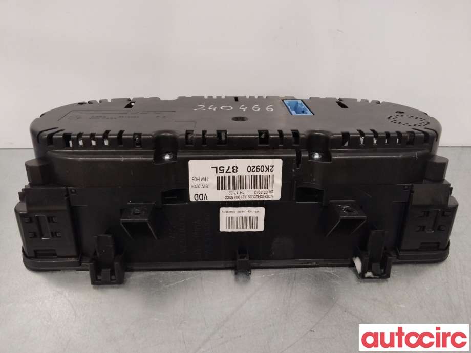 Instrumentpanel til VW Caddy 2010-2015 (Type III, Fase 2)  (VOLKSWAGEN|2K0920875L|2K0920875LX)