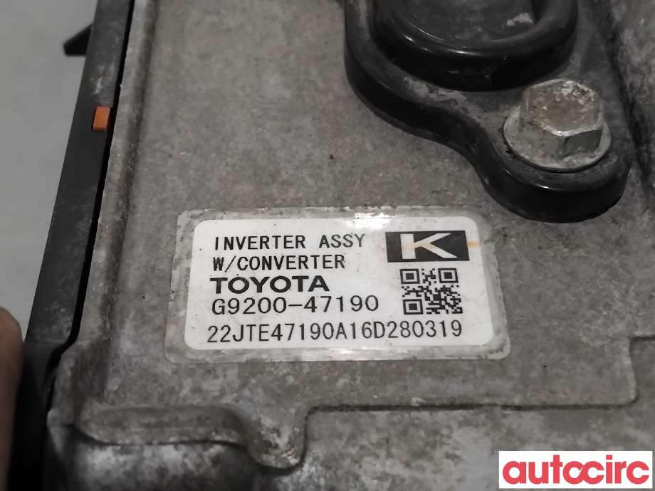 Inverter hybrid til Toyota Auris 2015-2019 (Type II, Fase 2) (TOYOTA|G920049025||G9200-47190)