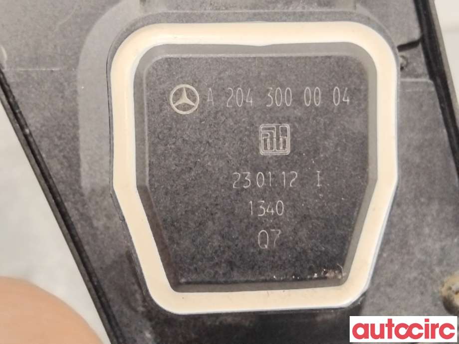 Pedal gass til Mercedes C-Klasse 2011-2014 (Fase 2) (W204) (W204) (MERCEDES|A2043000004||A2223000900)