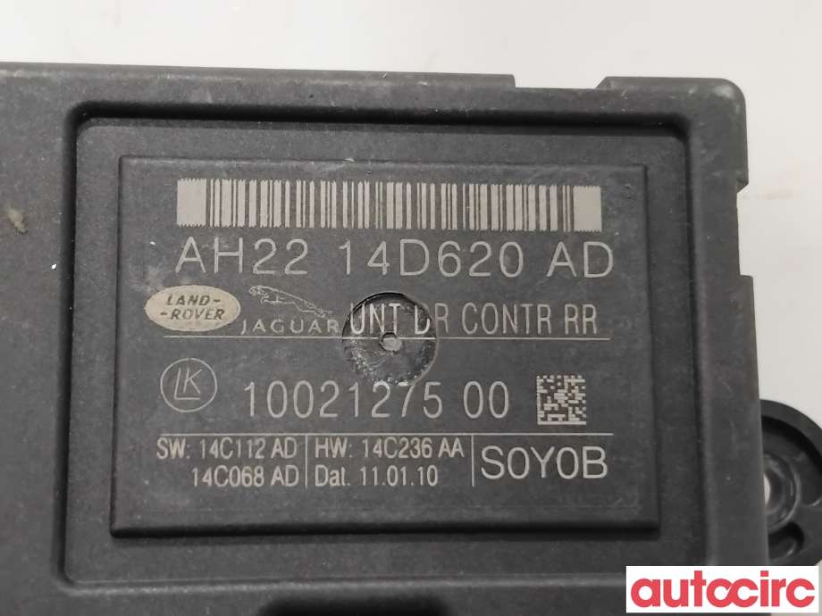 Styreenhet dør venstre foran til Land Rover Discovery 2009-2017 (Type IV)  (LAND-ROVER|LR020132|AH2214D620AD|LR023340)