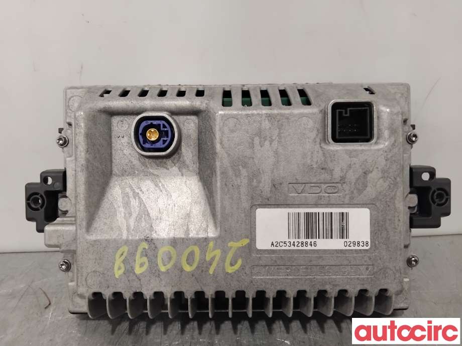 Multimedia display (MCU - Media Controller Unit) til Mercedes C-Klasse 2011-2014 (Fase 2) (W204) (W204) (MERCEDES|A1729004004|A2C53428846|A1729000202)