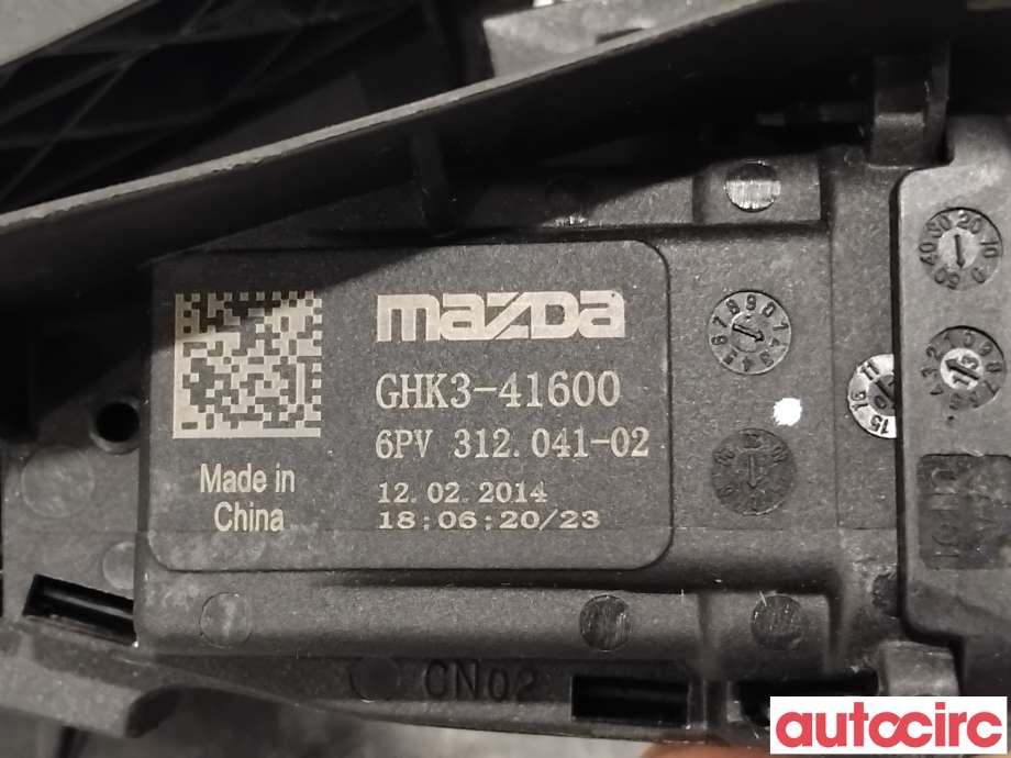 Pedal gass til Mazda CX-5 2012-2017 (Type I) (MAZDA|GHK3-41-600G|6PV312041-10|GHK3-41600-D)