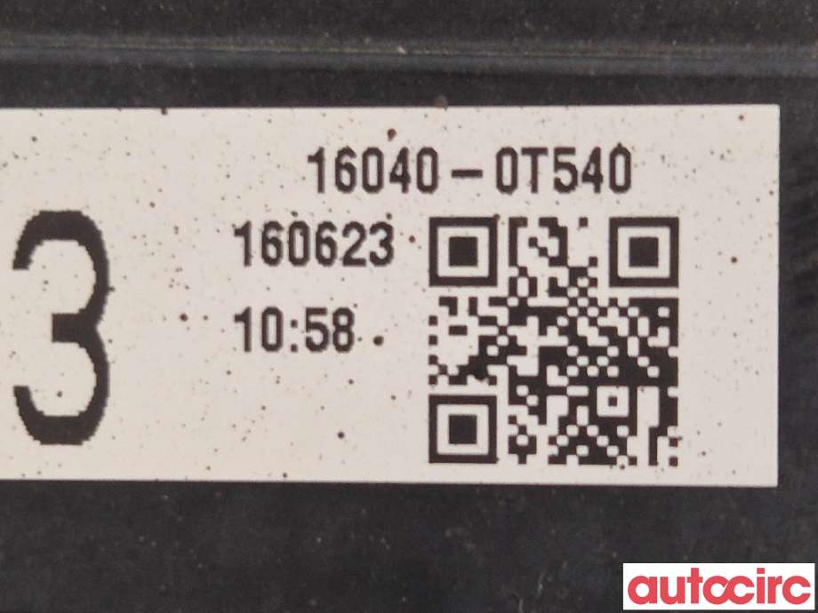 Kjølevifte til Toyota Auris 2015-2019 (Type II, Fase 2)  (TOYOTA|167110T090)