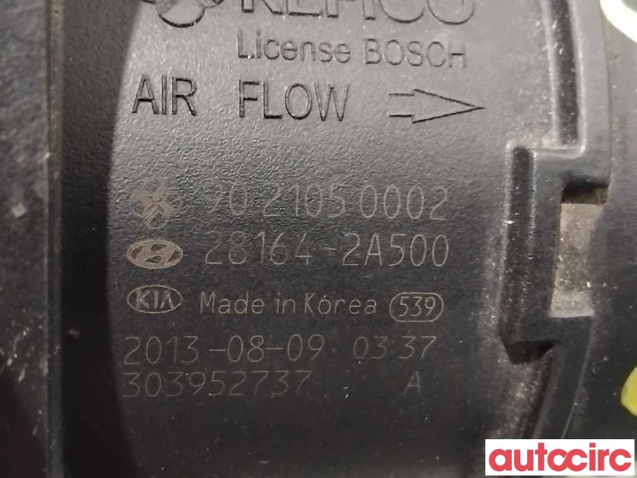 Luftmengde/luftmassemåler til Hyundai i40 2012-2017 (HYUNDAI|281642A500|9021050002|28164-2A500)