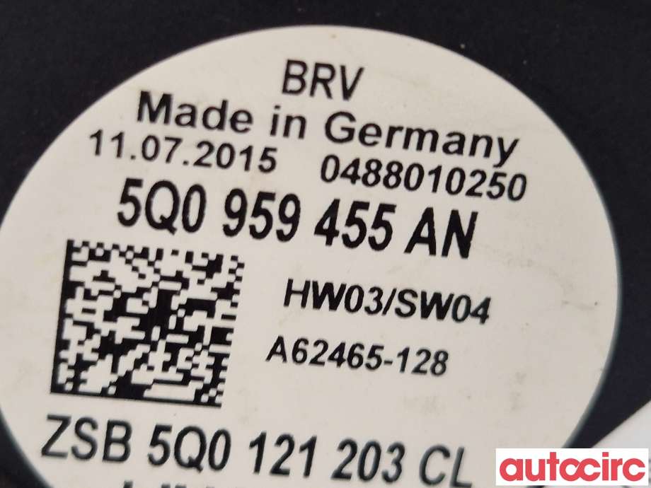 Kjølevifte til VW e-Golf 2014-2017 (Fase 1)  (VOLKSWAGEN|5Q0121203DE|5Q0121203CE)