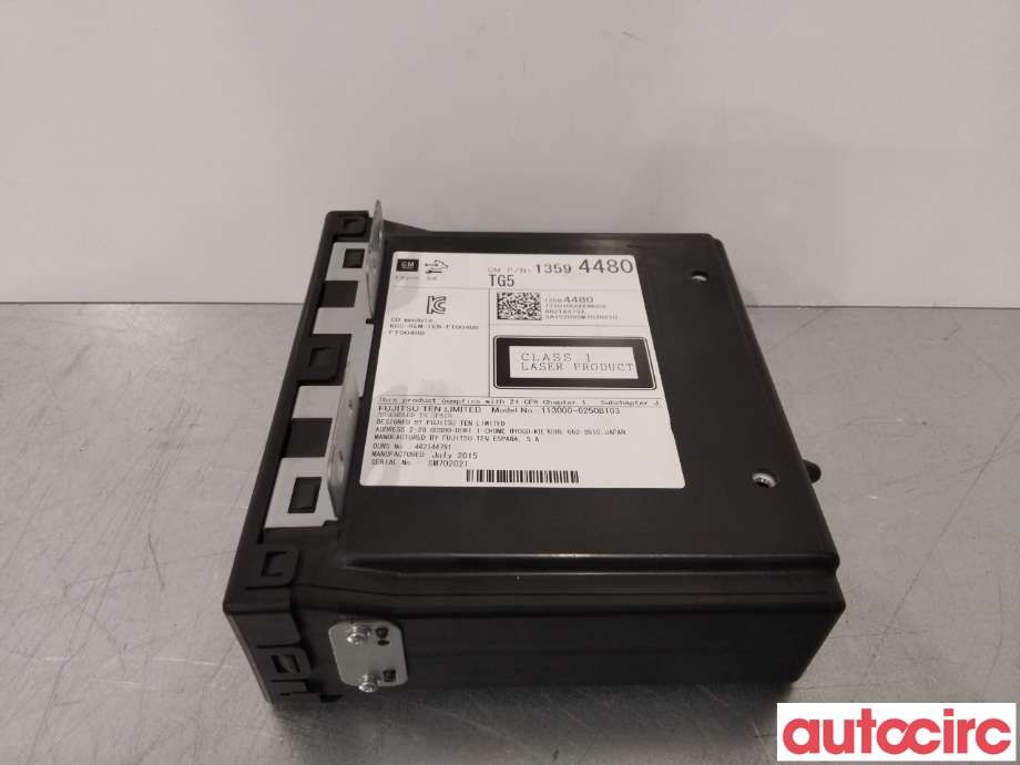 Bilstereo til Opel Insignia A 2014-2017  (OPEL|13594480|)