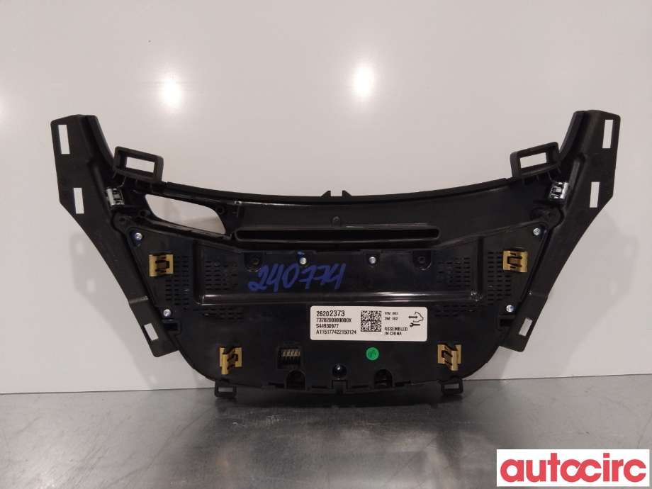 Varmeapparat betjening til Opel Insignia A 2014-2017  (OPEL|26202373|)