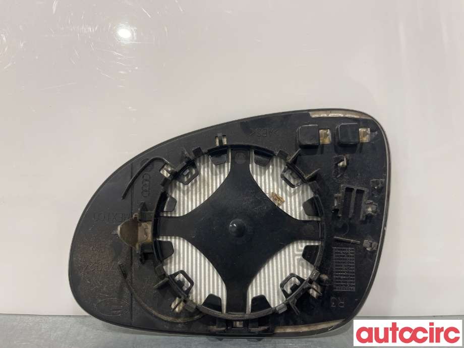 Speilglass høyre til VW Golf VI 2008-2012  (VOLKSWAGEN|5M0857522F)