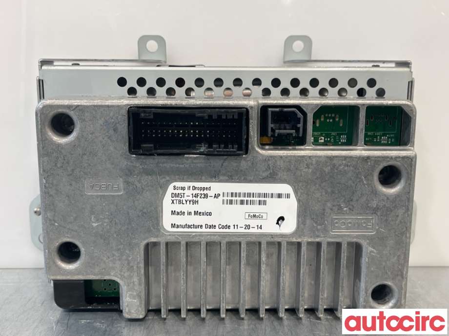 Multimedia display (MCU - Media Controller Unit) til Ford Focus 2014-2018 (Type III, Fase 2)  (FORD|5308097||DM5T-14F239-AP)