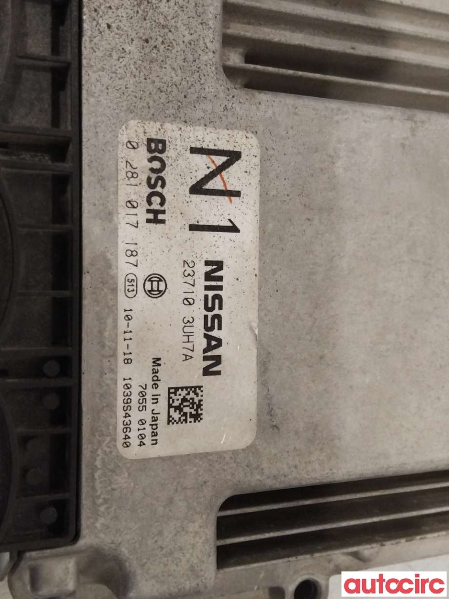 Styreenhet motor til Nissan X-Trail 2007-2014 (T31) (T31) (NISSAN|237103UH7A|0281017187)