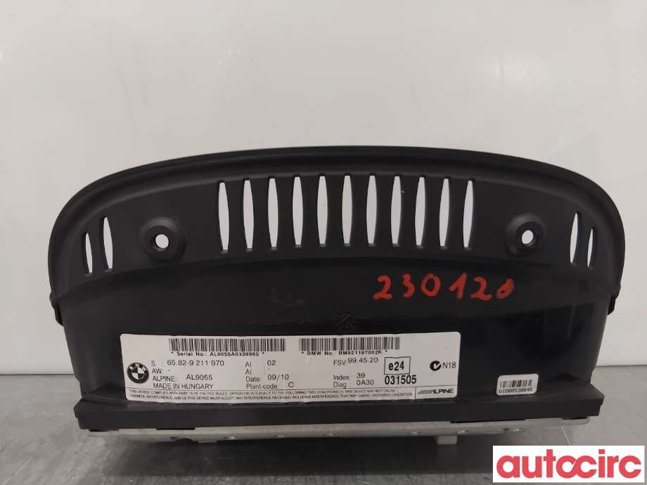 Instrument kjørecomputer til BMW 3-Serie 2005-2011 (E90/E91/E92/E93) (E90/E91/E92/E93) (BMW|65829224348|AL9055|9582-9211970)
