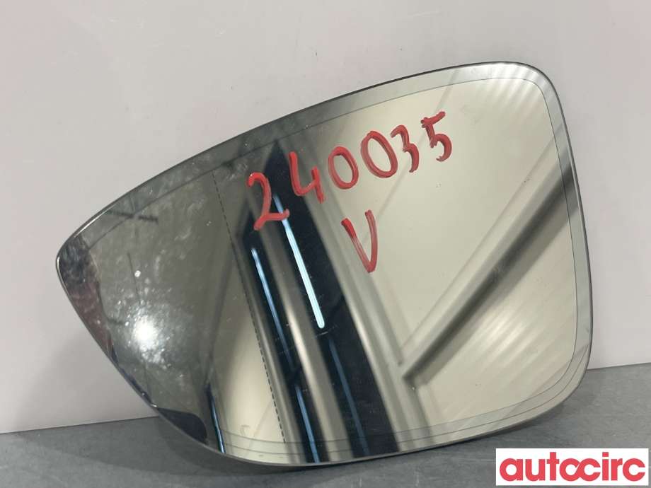 Speilglass venstre til VW Passat, 2011-2015 (B7) (B7) (VOLKSWAGEN|3C8857521C)