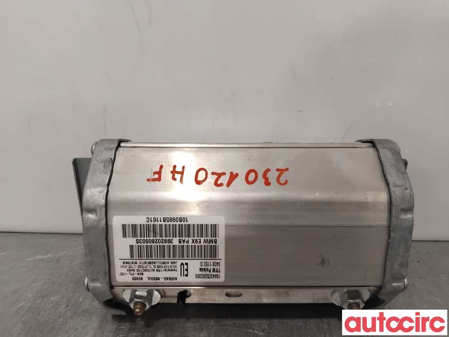 Airbag passasjer til BMW 3-Serie 2005-2011 (E90/E91/E92/E93) (E90/E91/E92/E93) (BMW|72129202806|34081150D|)