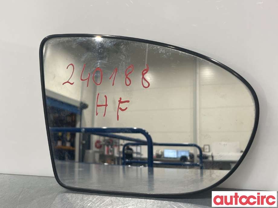 Speilglass høyre til Nissan Qashqai 2010-2014 (Type I, Fase 2) (NISSAN|96365JD11A)