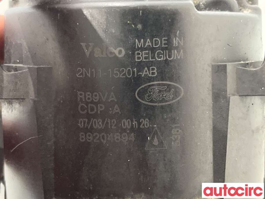 Tåkelykt høyre foran til Ford C-Max 2010-2015 (Type II, Fase 1)  (FORD|1209177|89204894|2N11-152001-AB)