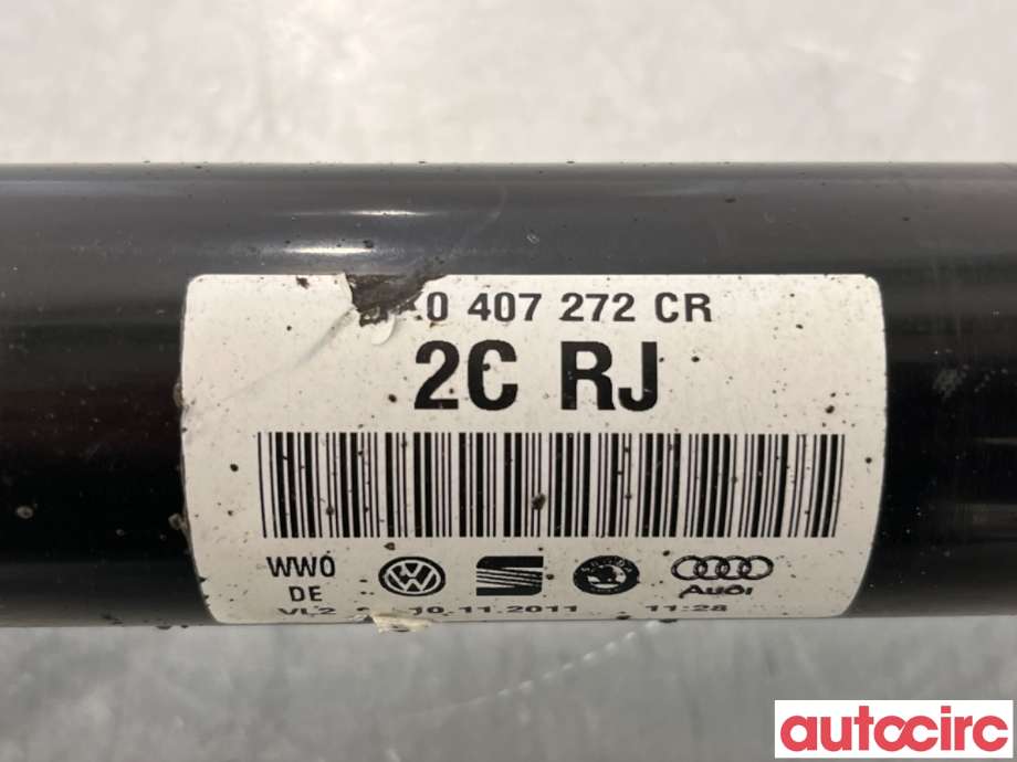 Drivaksel høyre foran til VW Passat 2011-2015 (B7) (B7) (VOLKSWAGEN|1K0407454MX|2CRJ|3C0407272BD)