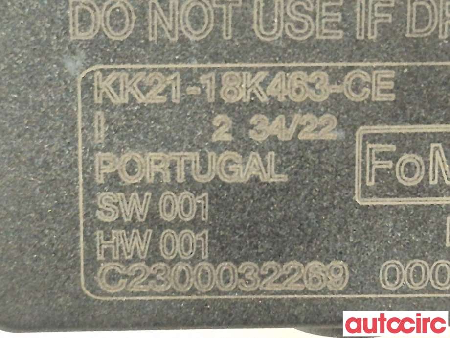 Varmeapparat register til Ford Transit Connect 2018-->> Type II, Fase 2  (FORD|NO NR||KK2118K463CE)