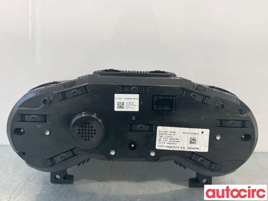 Instrumentpanel til Ford Focus 2014-2018 (Type III, Fase 2)  (FORD|2303634||F1ET-10849-BJG)