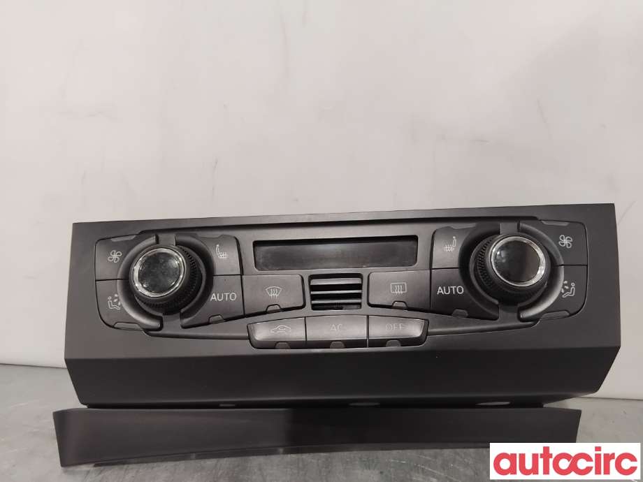 Varmeapparat betjening til Audi Q5, 2008-2012 (Type I, Fase 1)  (AUDI|8T1820043AK)