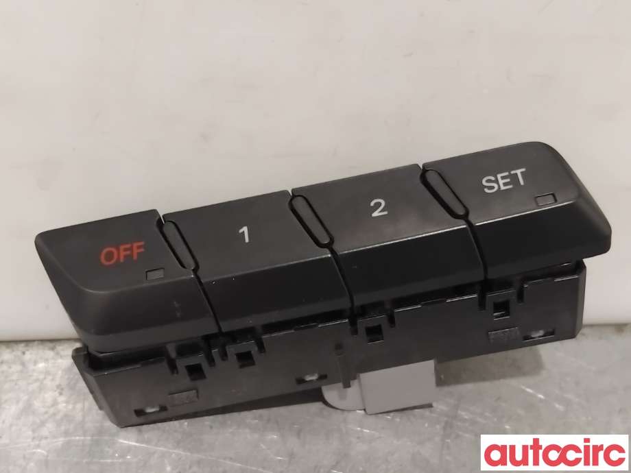 Bryterpanel førersete til Audi Q5, 2008-2012 (Type I, Fase 1)  (AUDI|8R0959769)