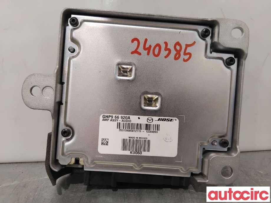 Bilstereo forsterker til Mazda 6 2013-2015 (Type III, Fase 1)  (MAZDA|GHP9-66-920A||GHP966920A)