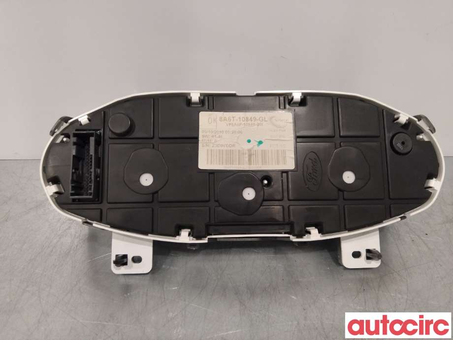Instrumentpanel til Ford Fiesta 2008-2012 (Type VI, Fase 1)  (FORD|1786848|8A6T-10849-AH|)