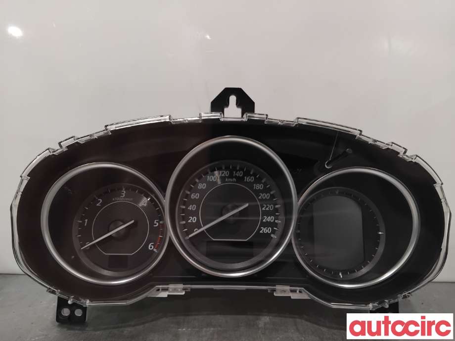 Instrumentpanel til Mazda 6, 2013-2015 (Type III, Fase 1)  (MAZDA|GHV6-55-471E)