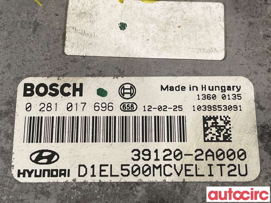 Styreenhet motor til Hyundai Ix35 2010-2015  (HYUNDAI|391202A000)