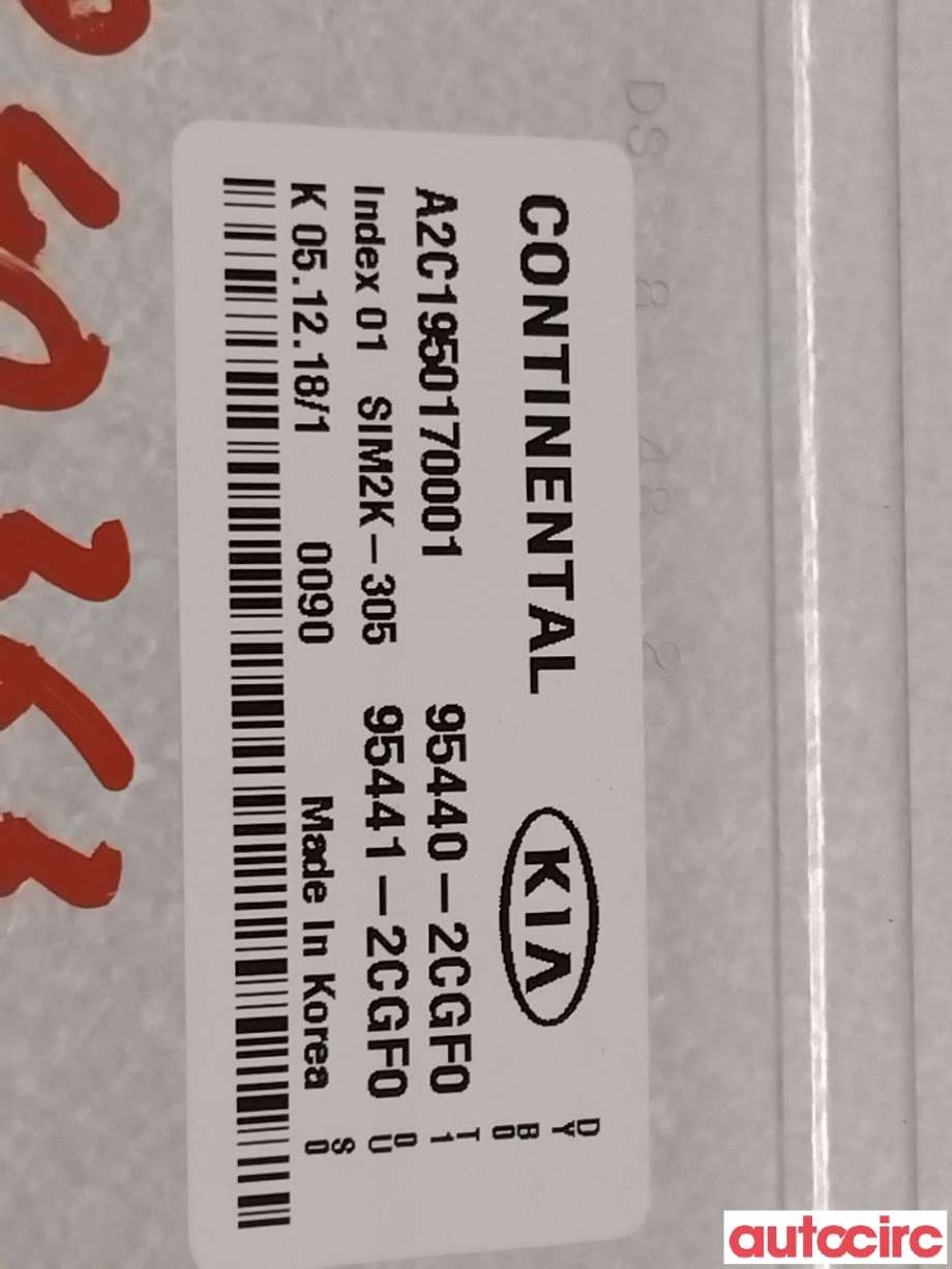 Styreenhet motor til Kia Rio 2017-->> Type IV  (KIA|954402CGF0|)